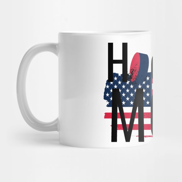 American Hockey Mom by M Dee Signs